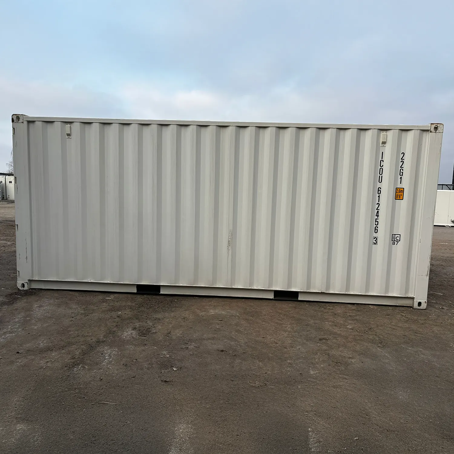 20 Fuß Seecontainer Reinweiß