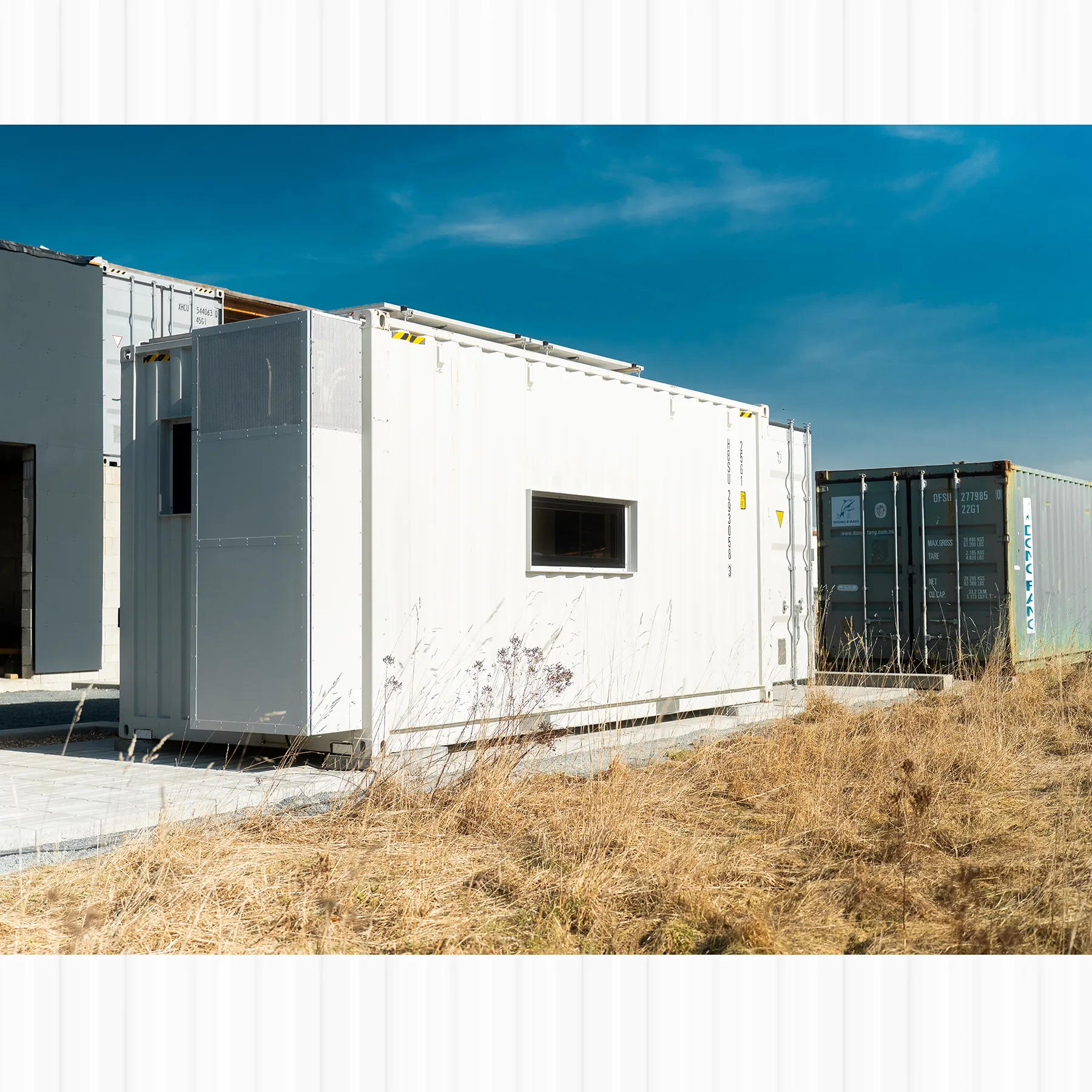 20 Fuß/ 16 m2 Container Tinyhouse von Mein Lagerraum3 mit Solarpanel