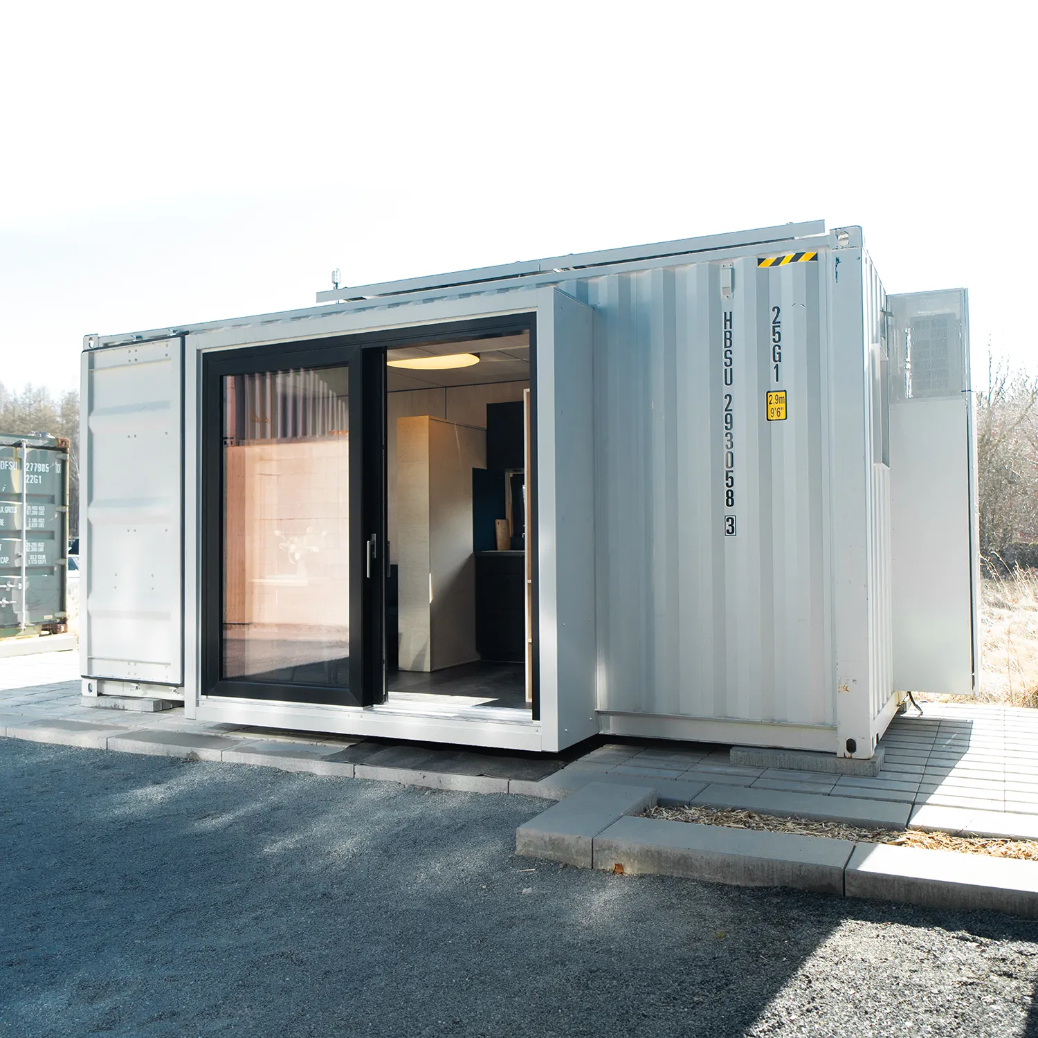 Container Tinyhouse aus 20 Fuß Seecontainer