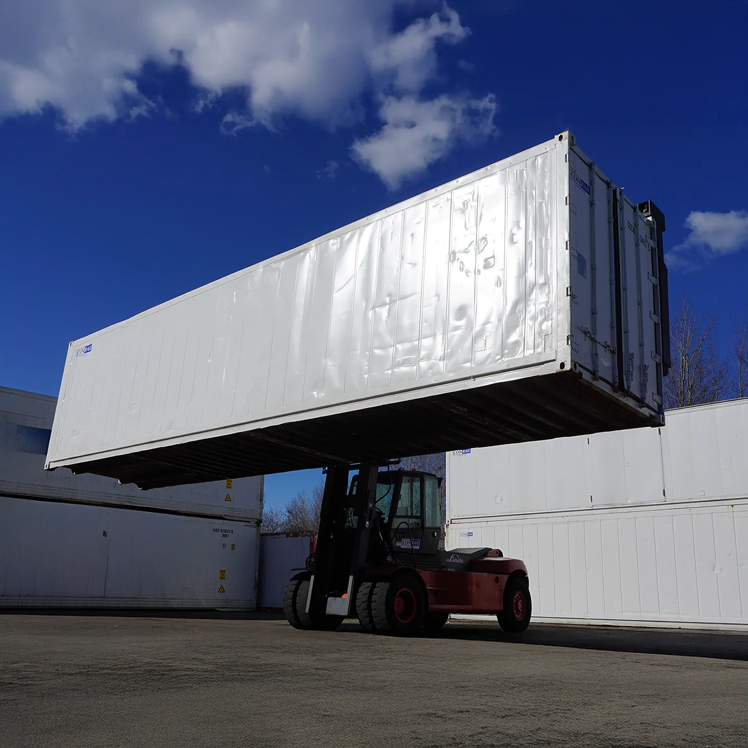 Mobiler Heizcontainer