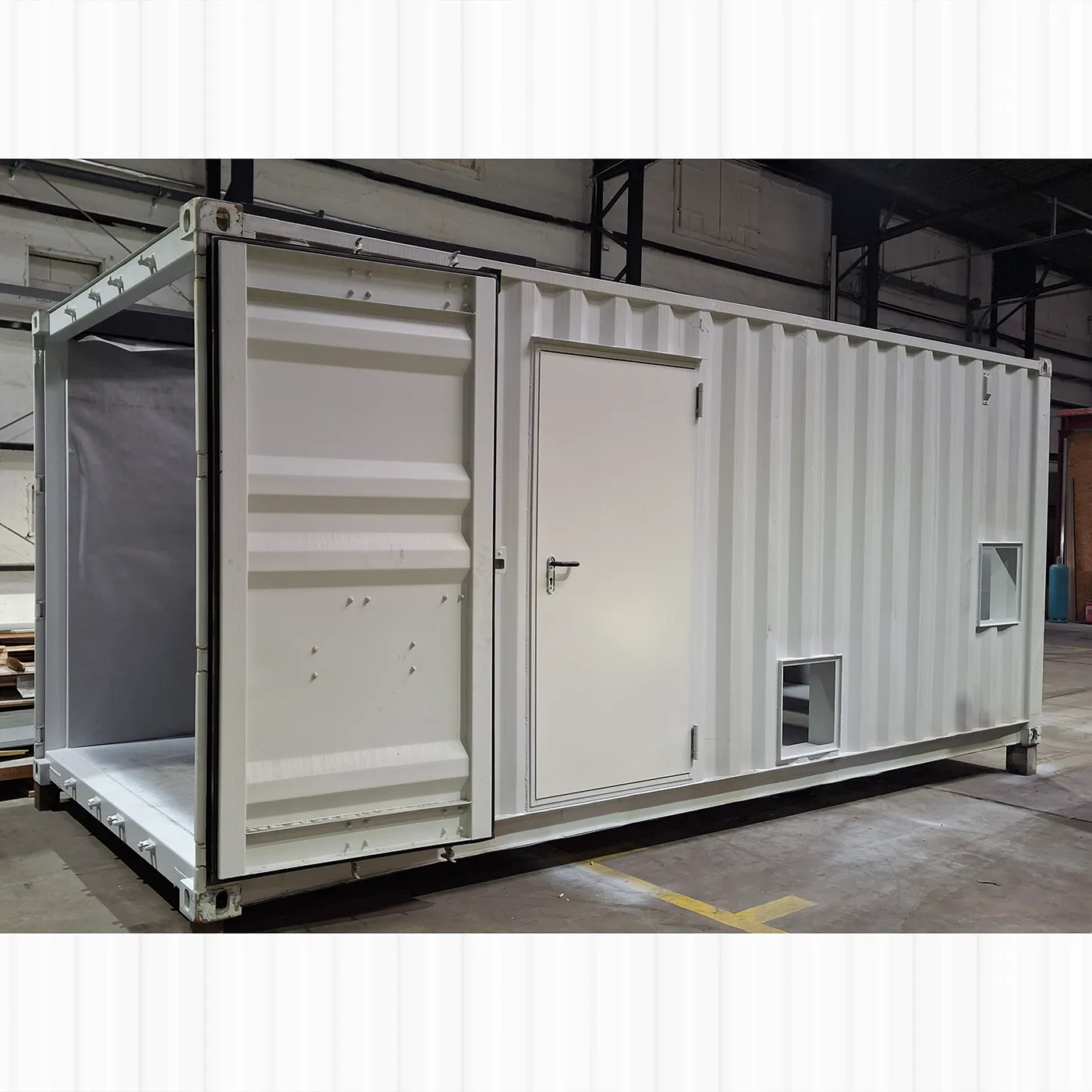 Seecontainer Sonderbau Türausbau