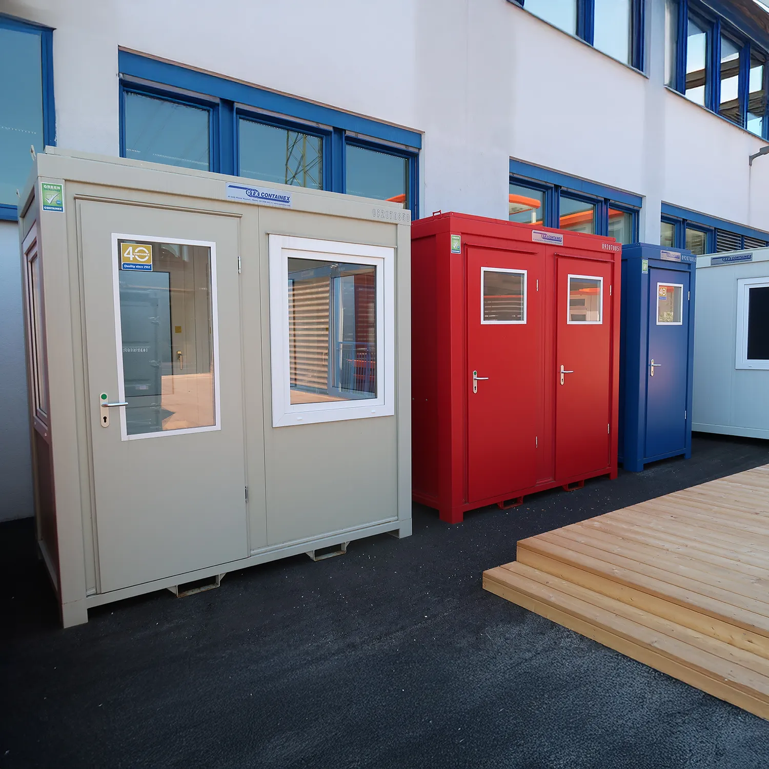 5 Fuss und 8 Fuss Büro- und Sanitärbox