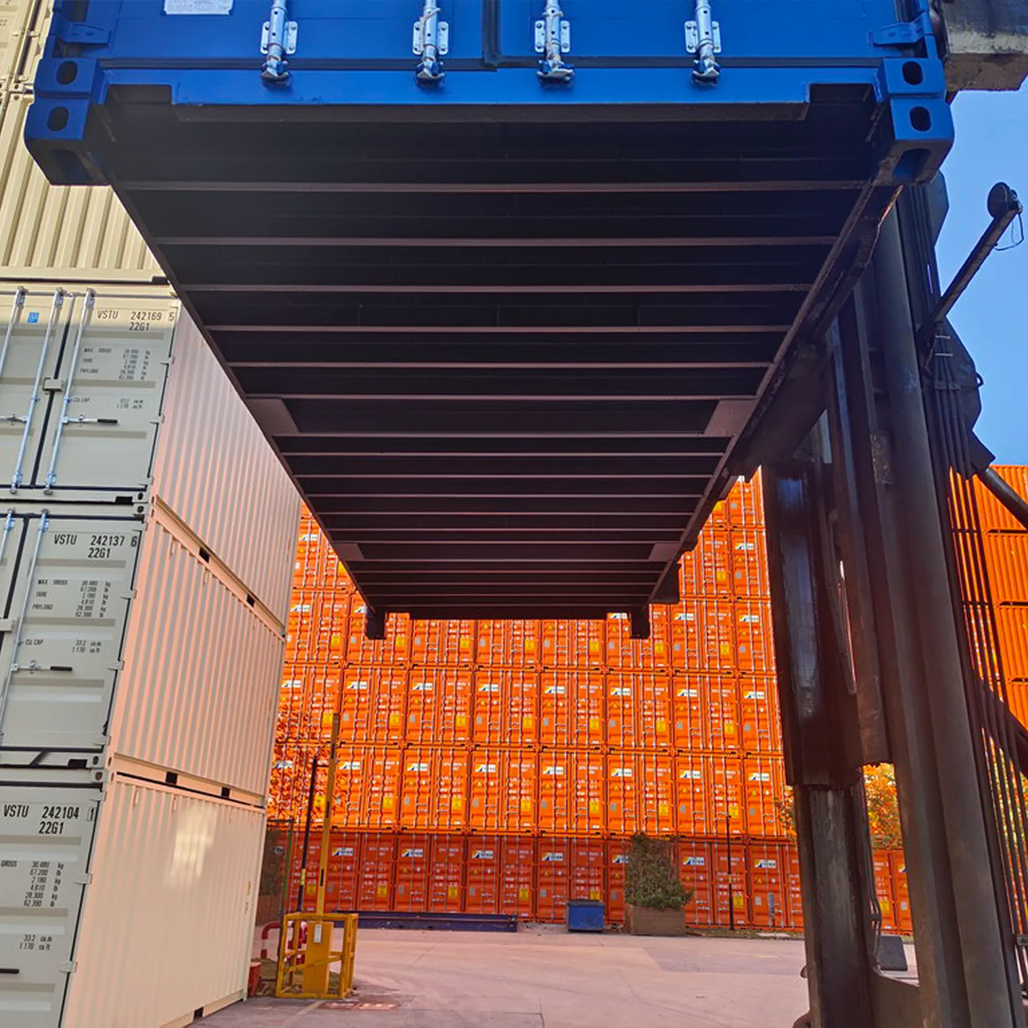 20 Fuß Lowcube Container