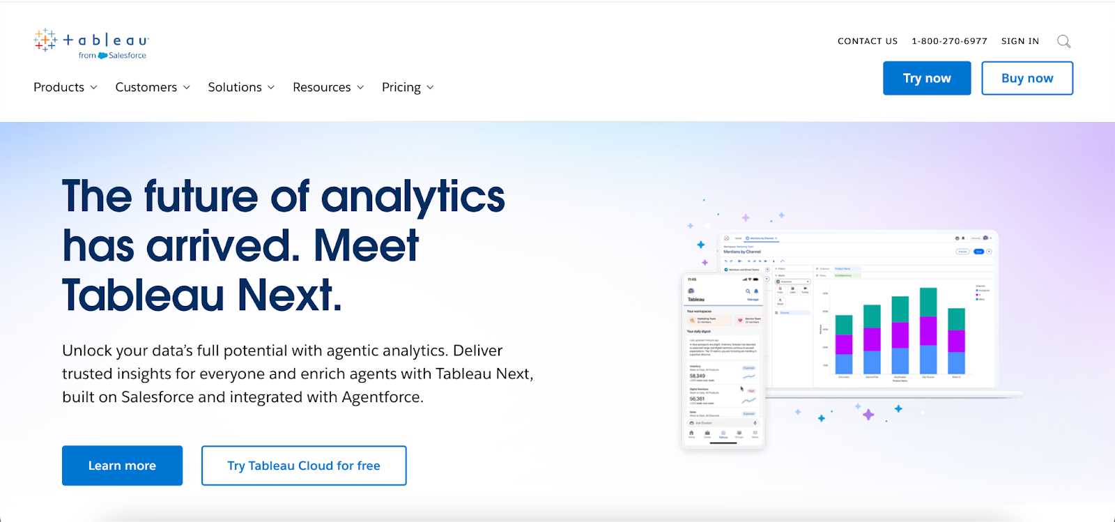 Tableau home page copy.