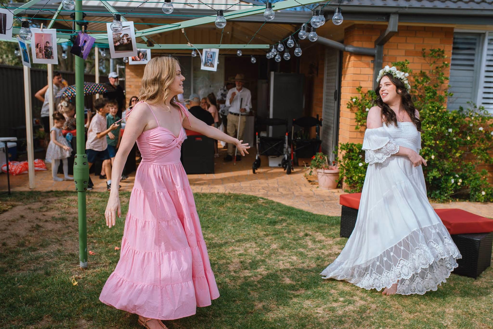 A cozy backyard wedding in Western Sydney