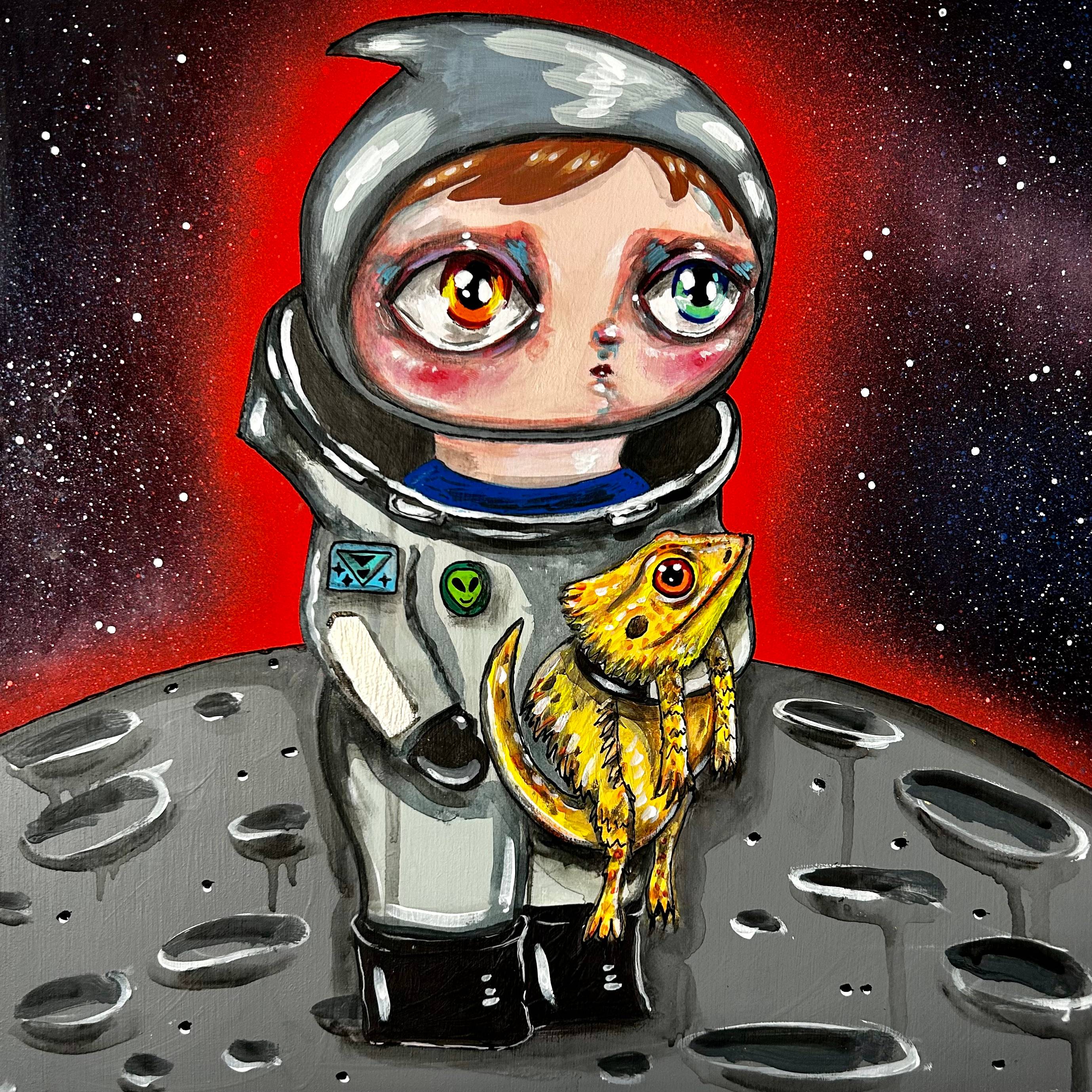 Opus and Jub Jub go to Space