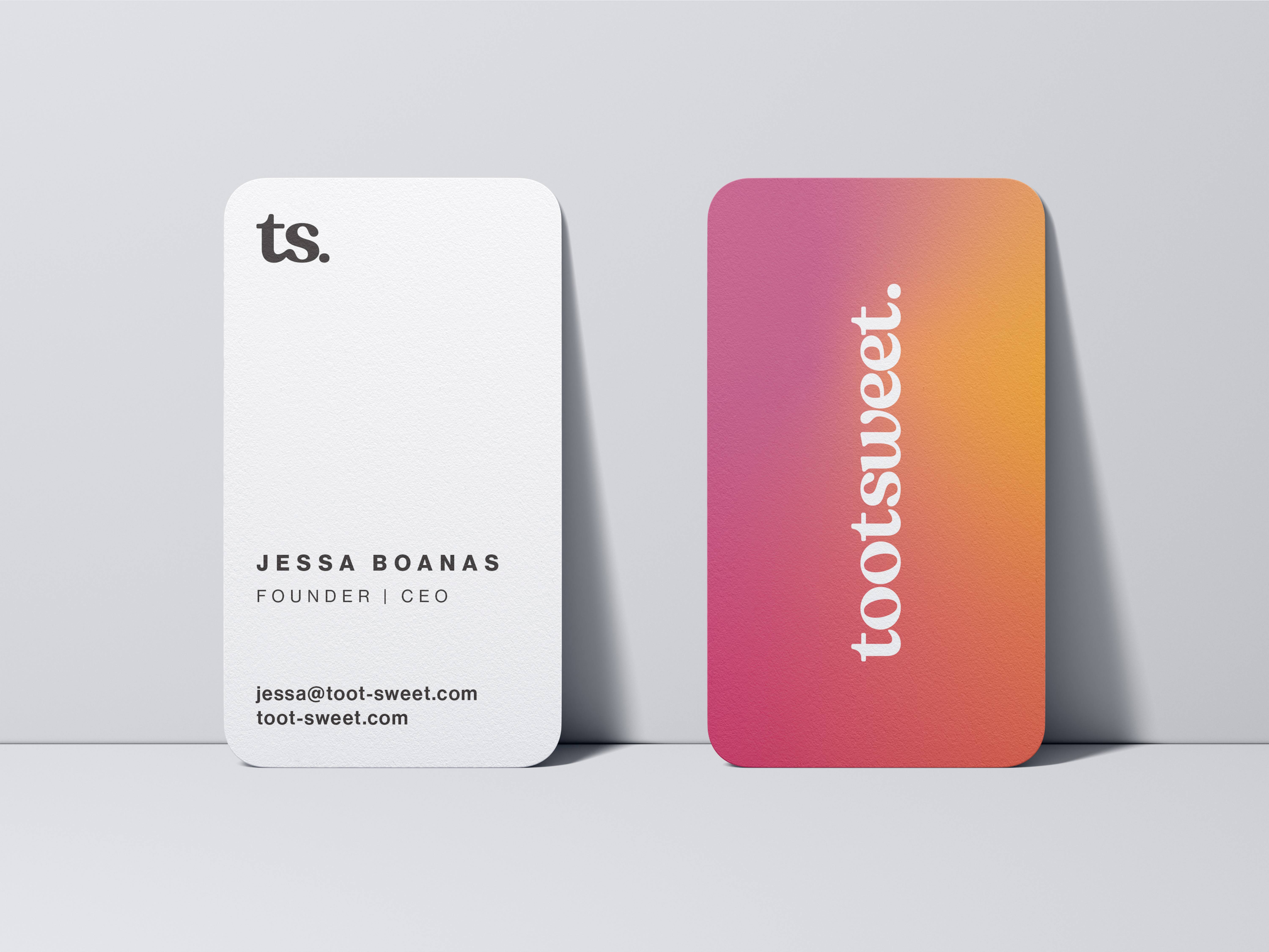 Toot Sweet - A brand execution