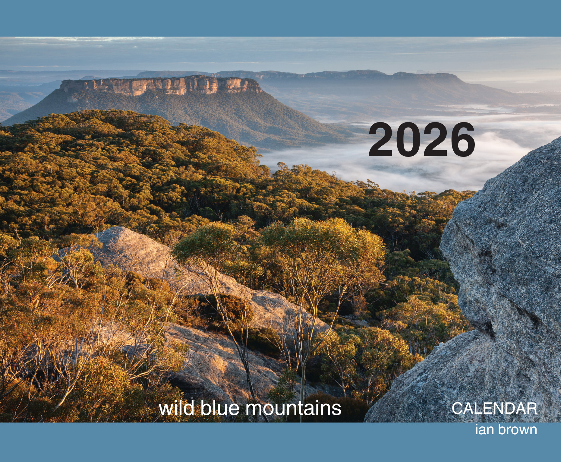 Wild Blue Mountains Calendar