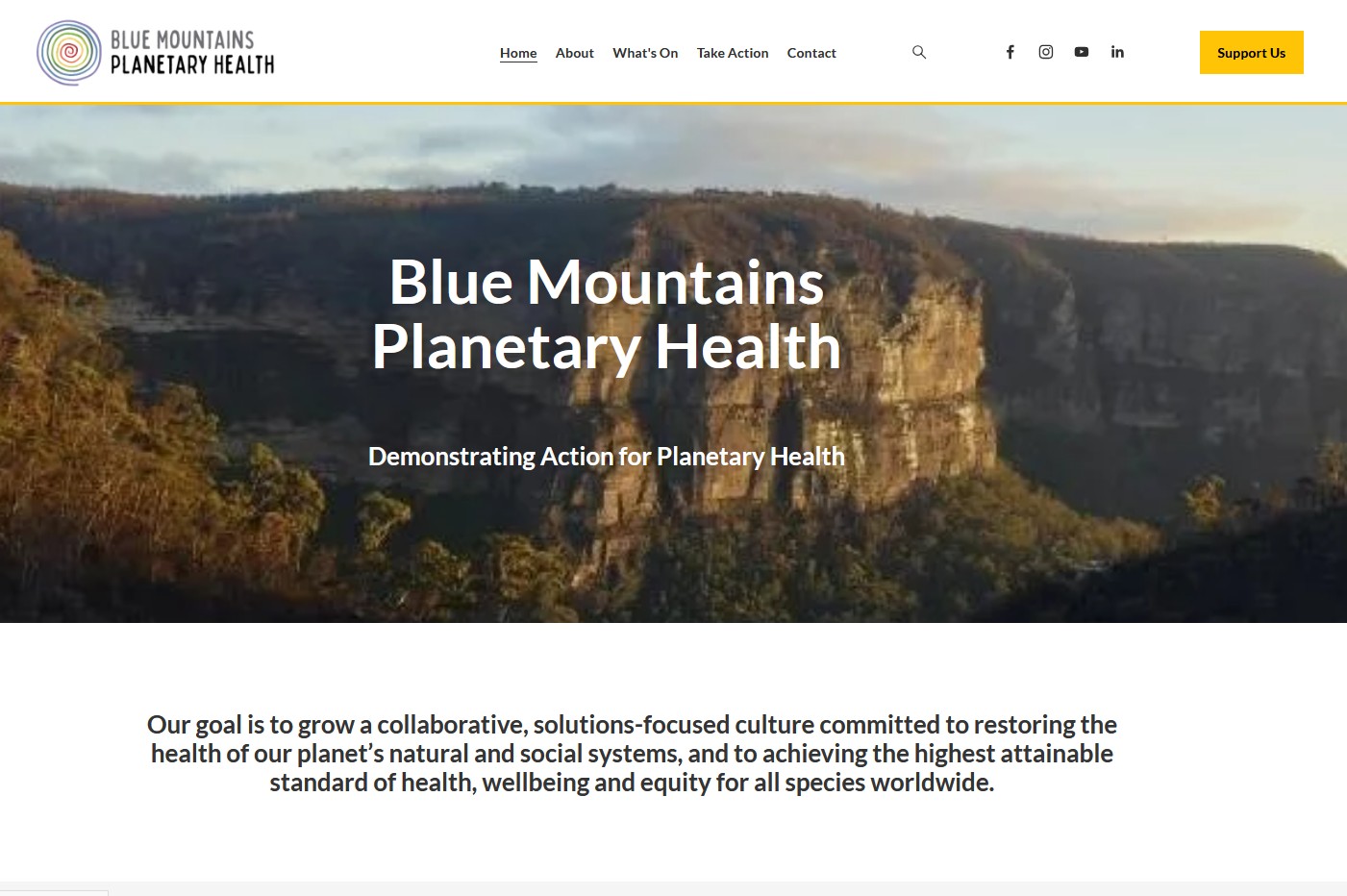 Blue Mountains Planetary Health