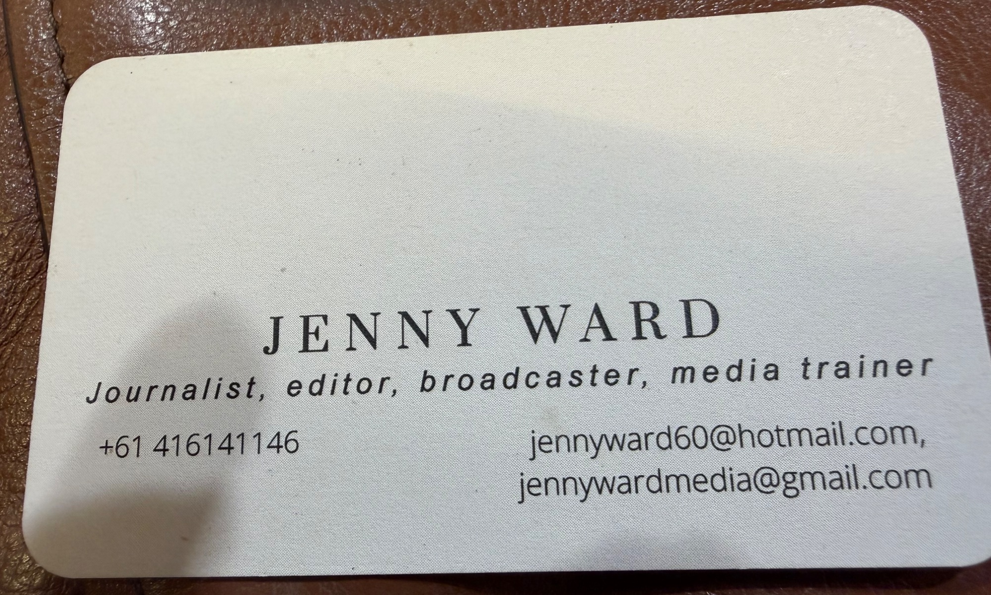 Jenny Ward