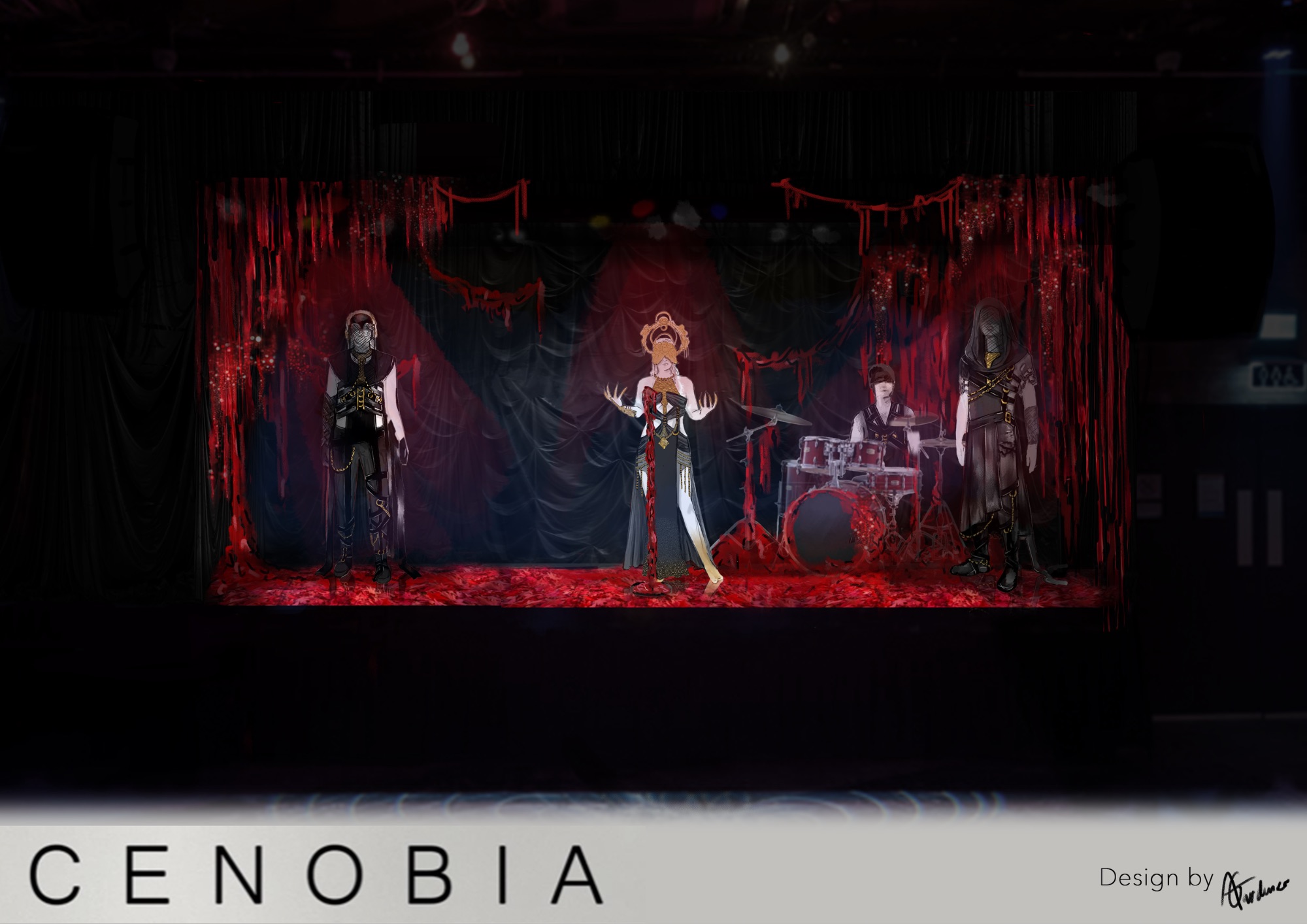 Design for ‘Cenobia’