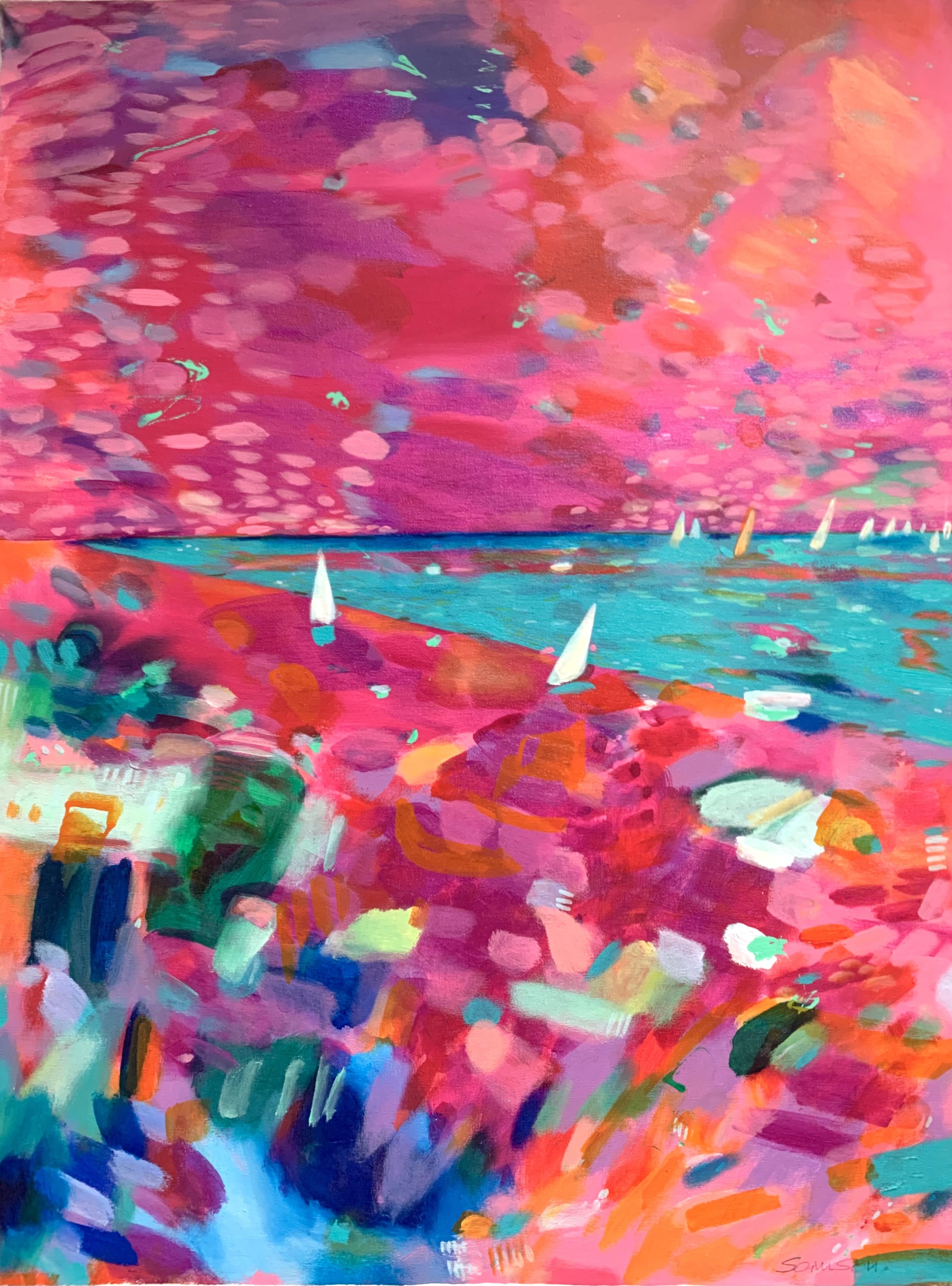Hot 80x60 cm