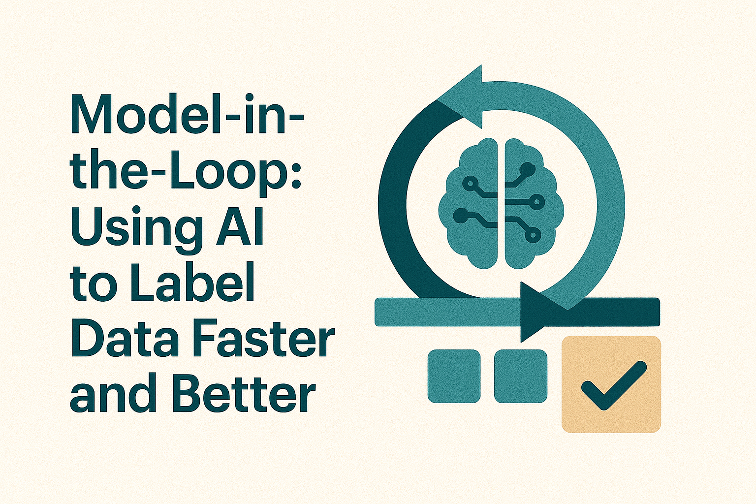 Model-in-the-Loop: Using AI to Label Data Faster and Better