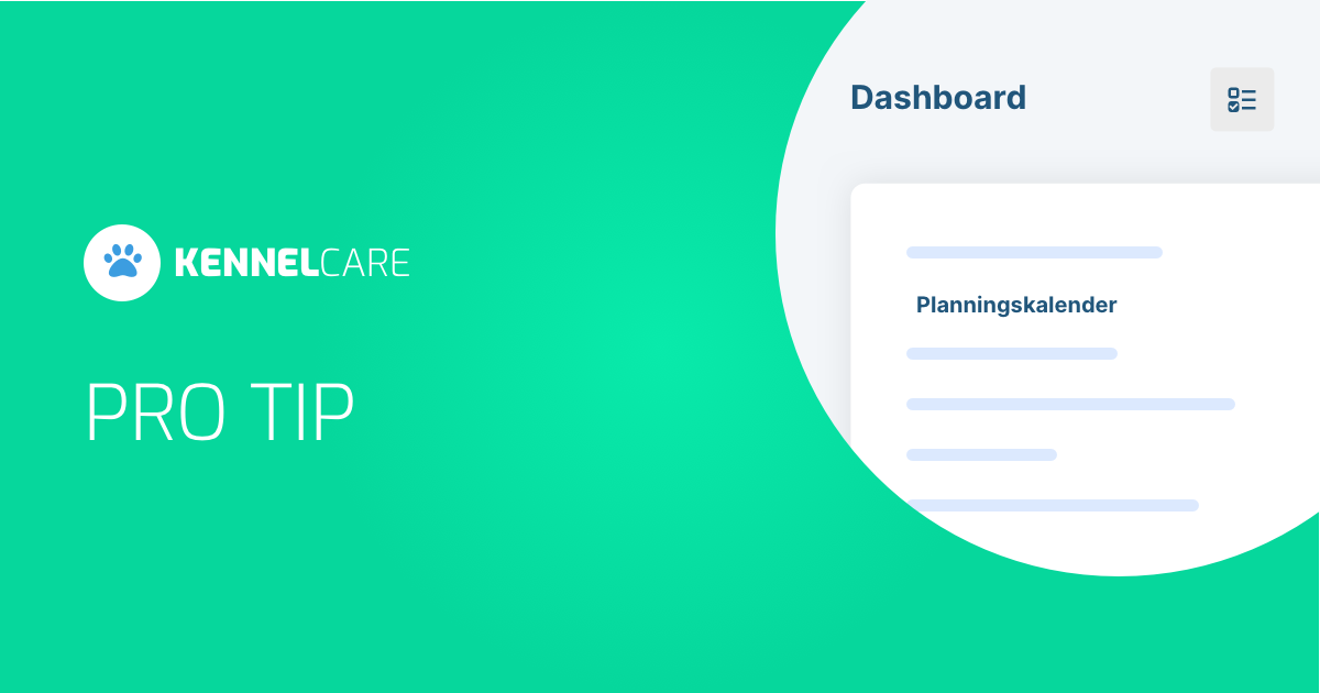 2 tips om nog efficiënter te kunnen werken met de vernieuwde KennelCare versie