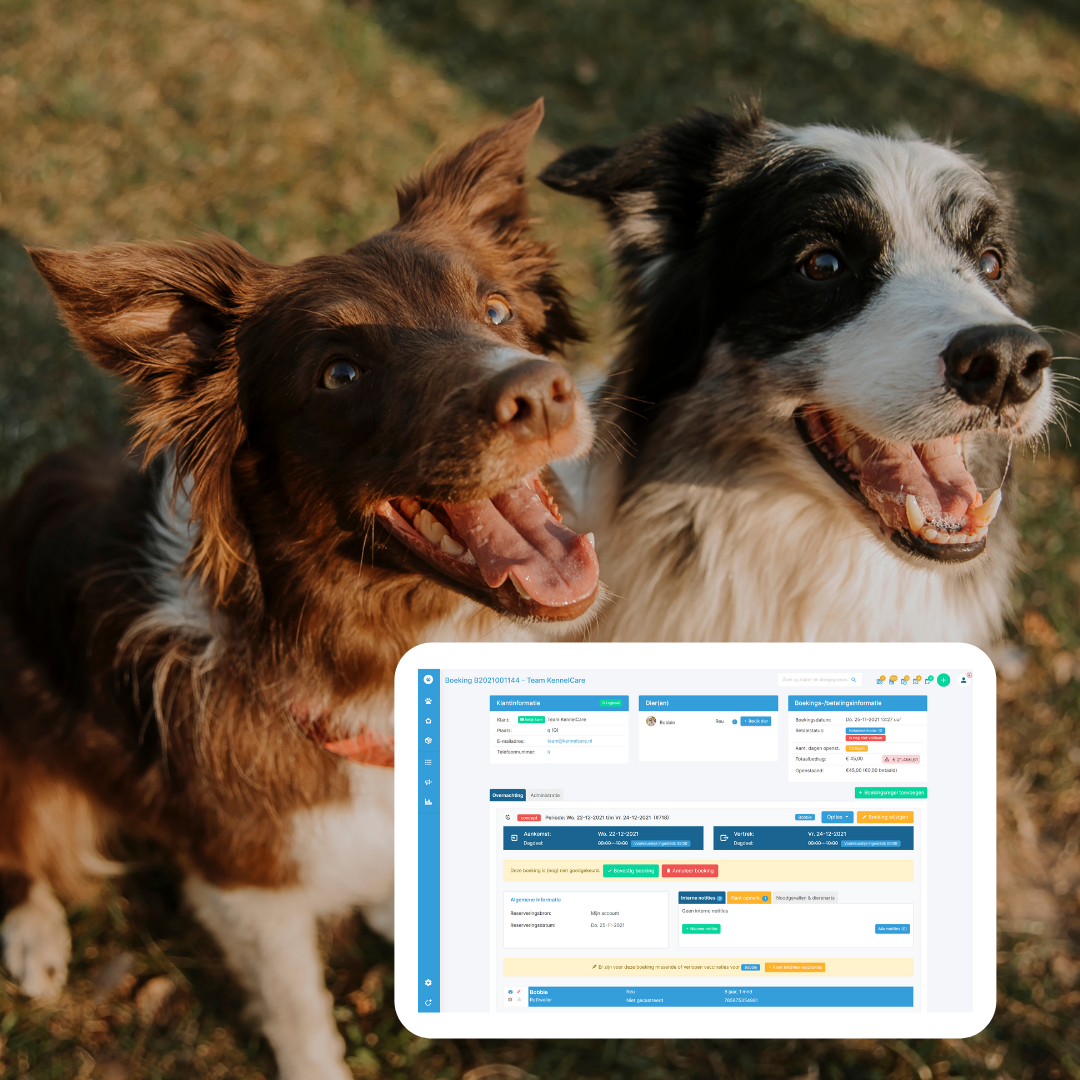 KennelCare updates februari 2022 met het oplichten van klant- en dieropmerkingen, mogelijkheid van wallet betalingen bij het inchecken en meer!
