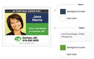 professional real estate display advertising