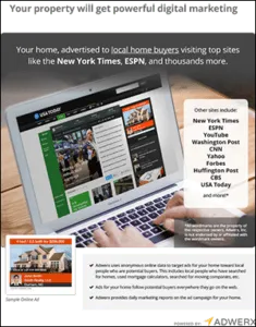 Adwerx Digital Listing Ad Flyer for Real Estate Presentation