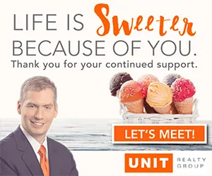 Life is sweeter because of you. Thank you for your continued support.
