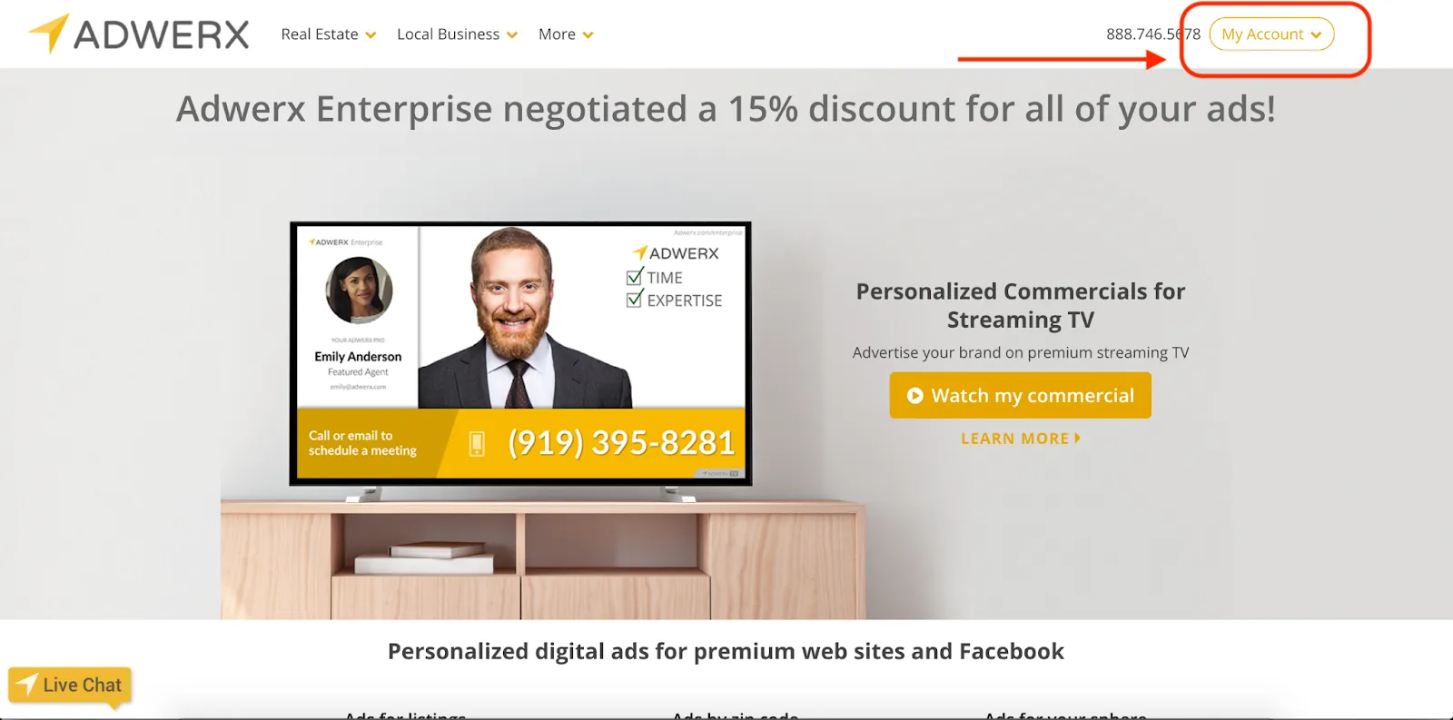 adwerx-homepage-facebook-sync