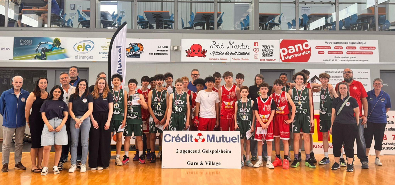 LES U15 DE MICKAEL EINHORN BATTUS EN FINALE PAR PLUS FORTS QU'EUX.