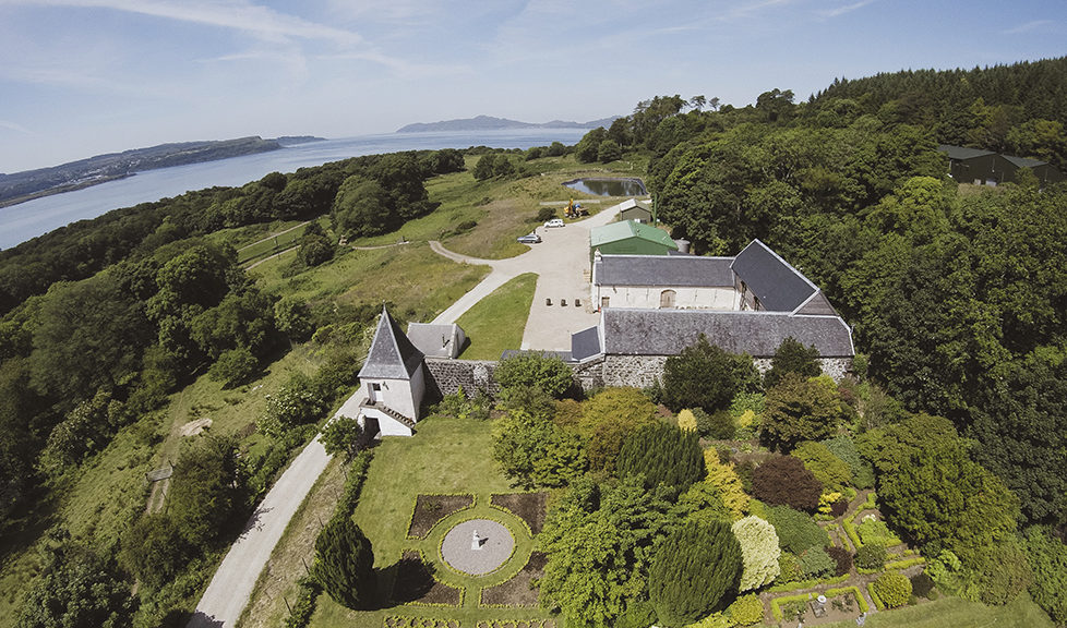 Nc'nean Organic Whisky Distillery in the Western Highlands of Scotland, is heated entirely by biomass.