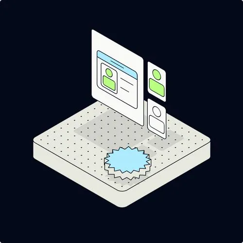 Illustration of digital transactions