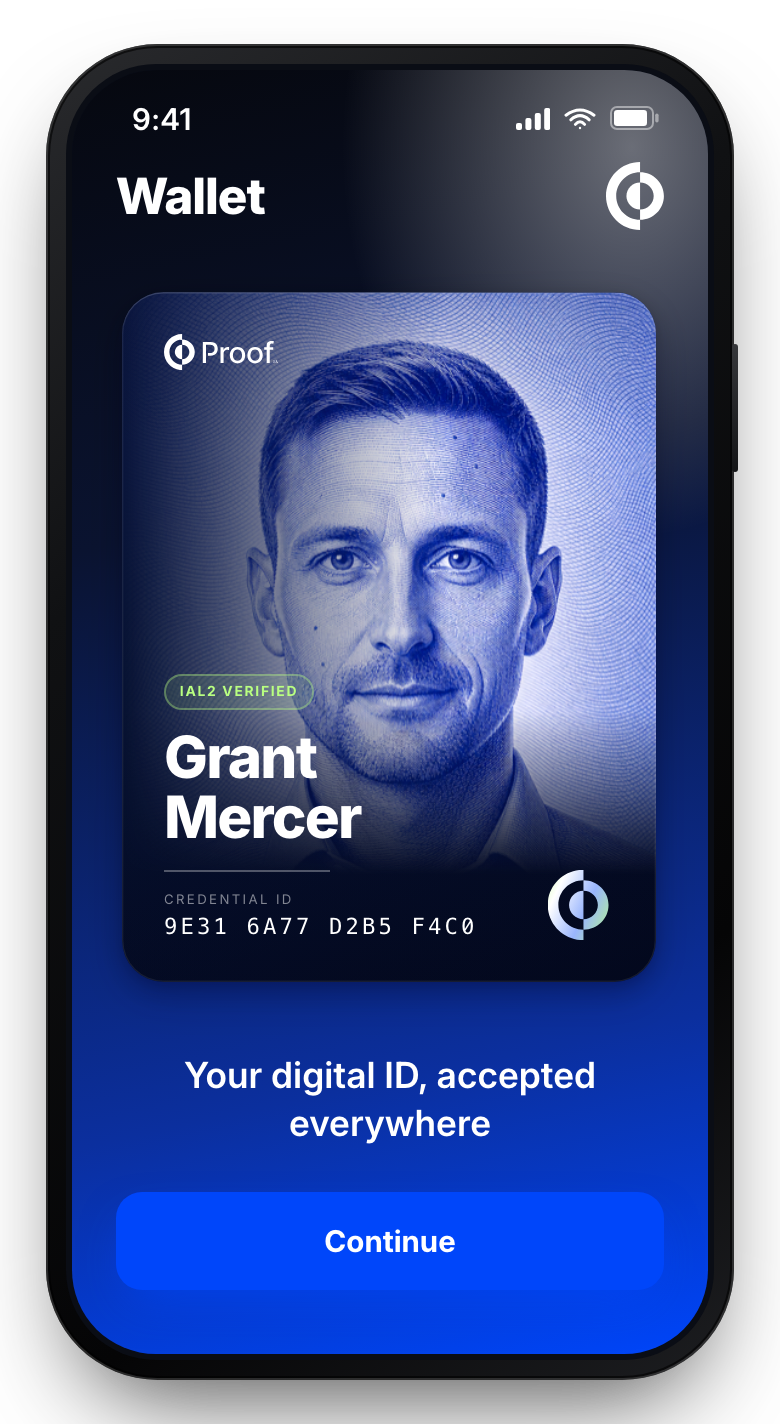 Your digital ID, accepted everywhere