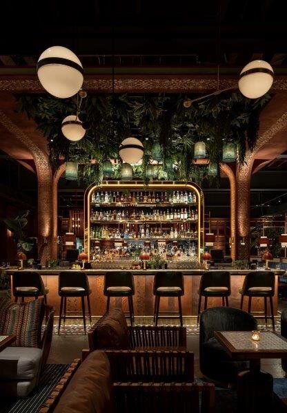 The bar at CHICA, The Venetian
