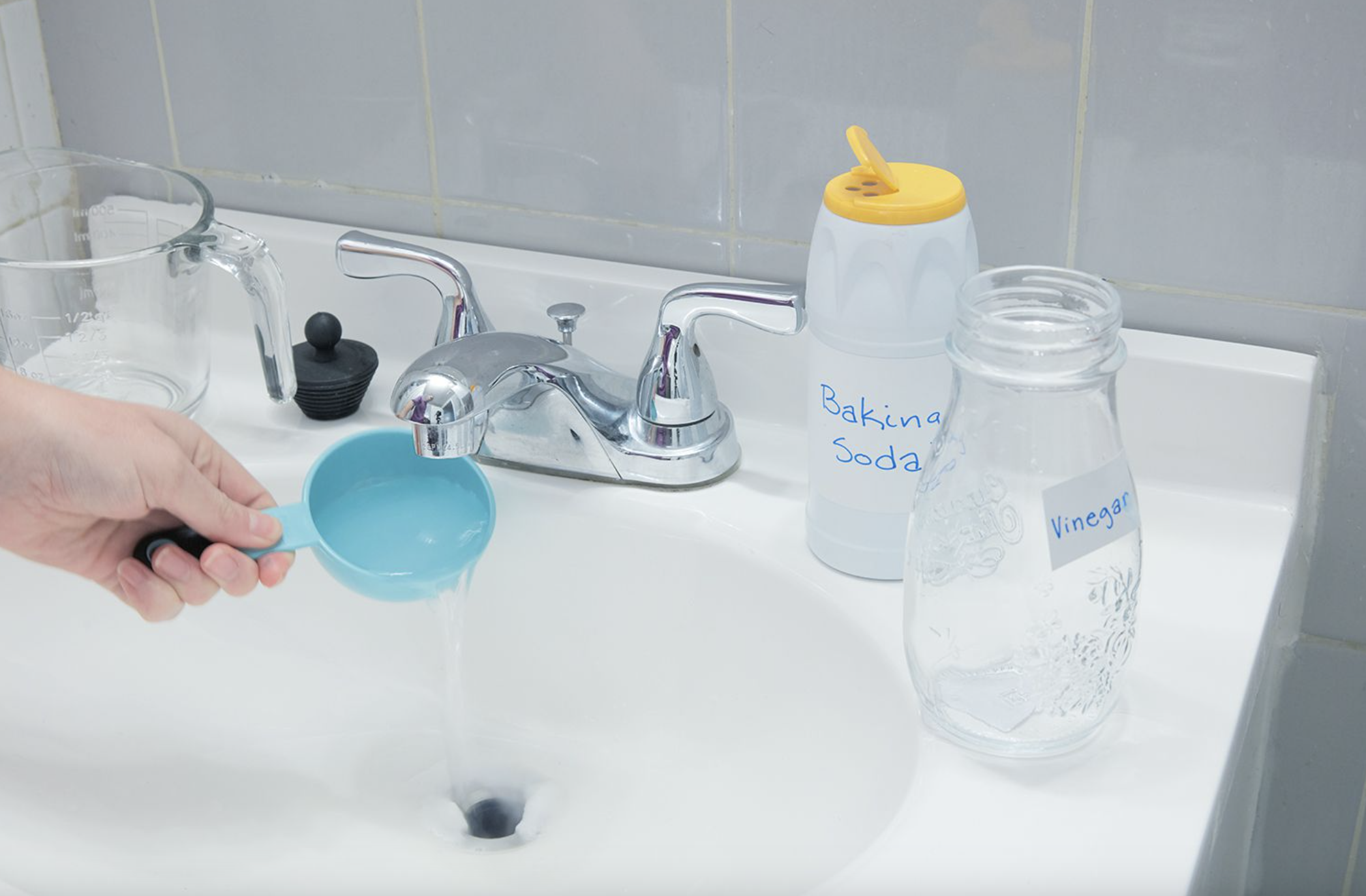DIY drain cleaners.