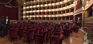 Massimo theater in Palermo inside