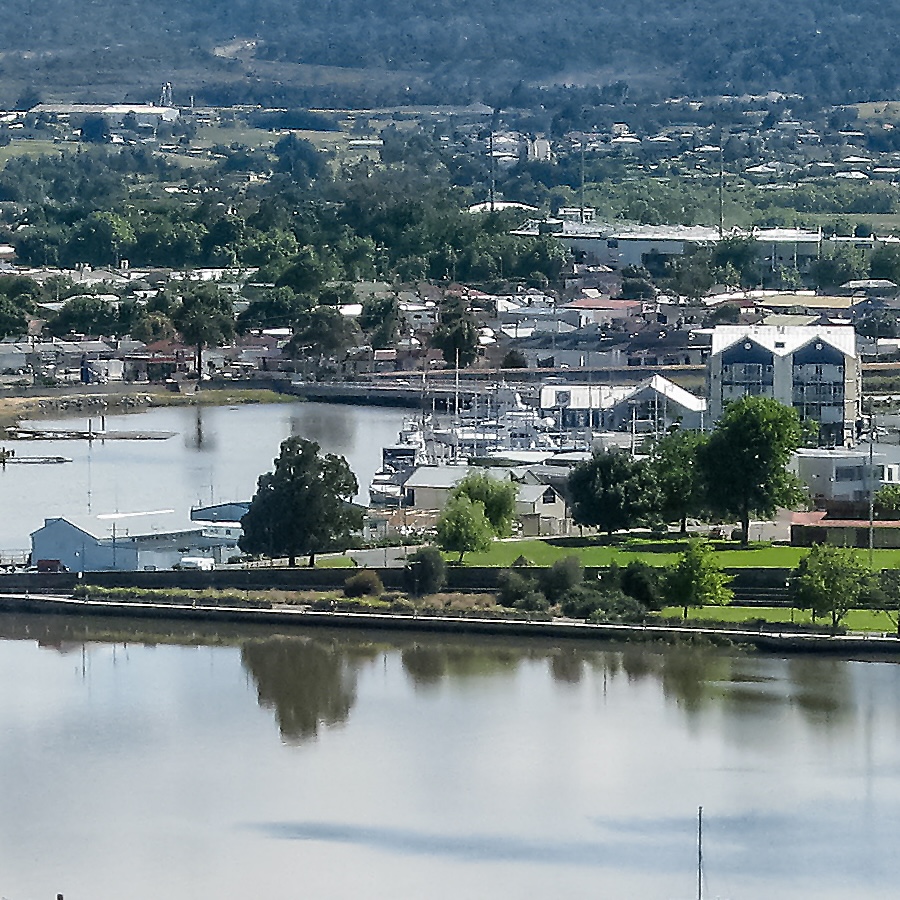 Launceston and the Tamar River