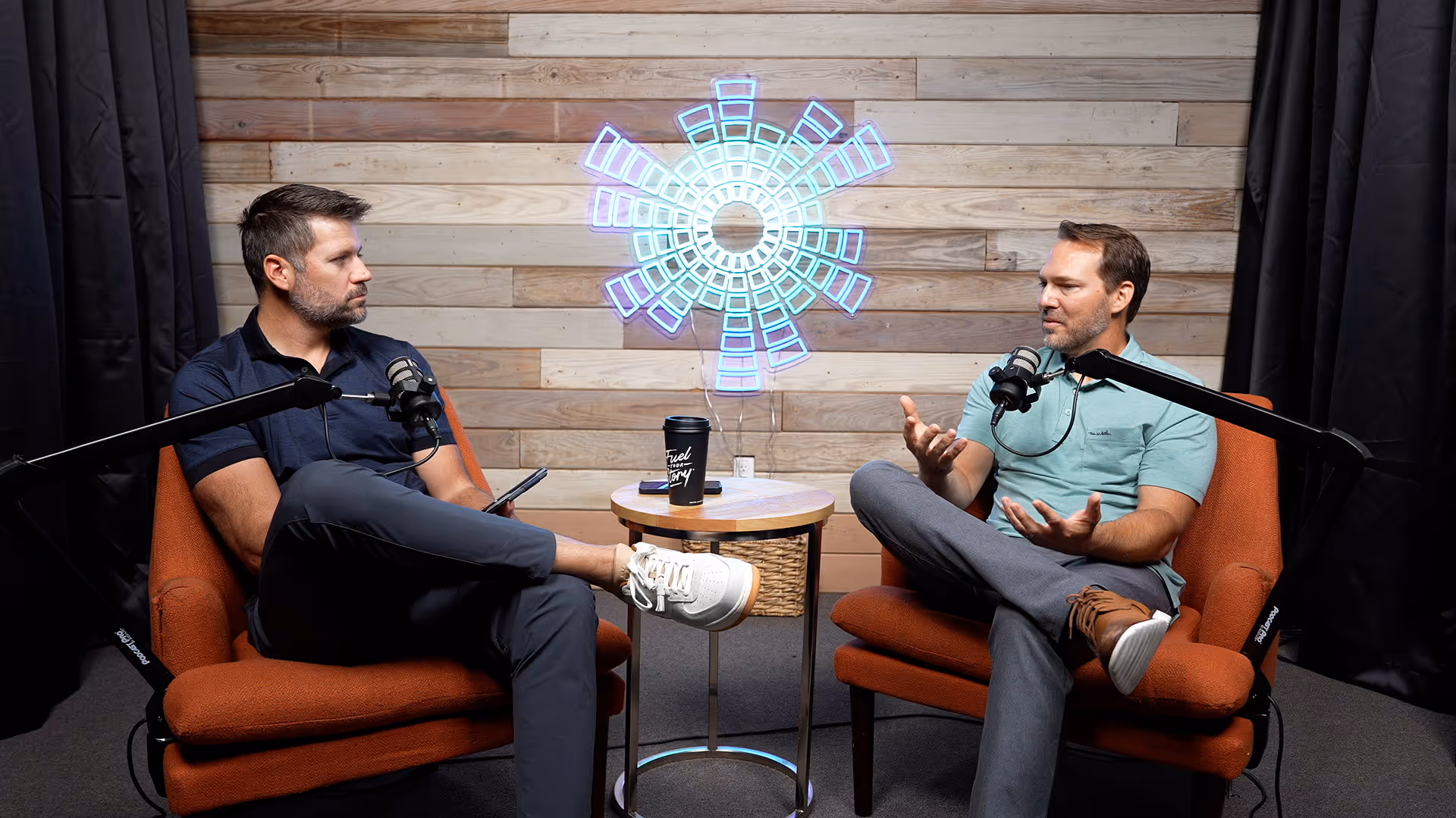 Dr. Brandon Crawford speaking on stage at a conference.