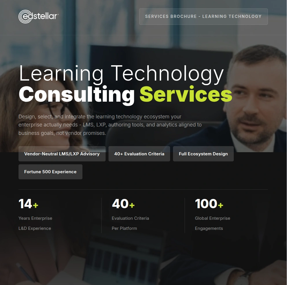 Learning Technology Consulting Services