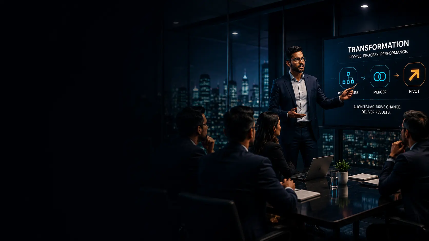 Lead the Restructure, Merger or Pivot Without Losing the Room