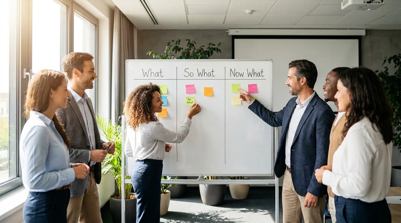 Processing Conflict in What So What Now What Exercise