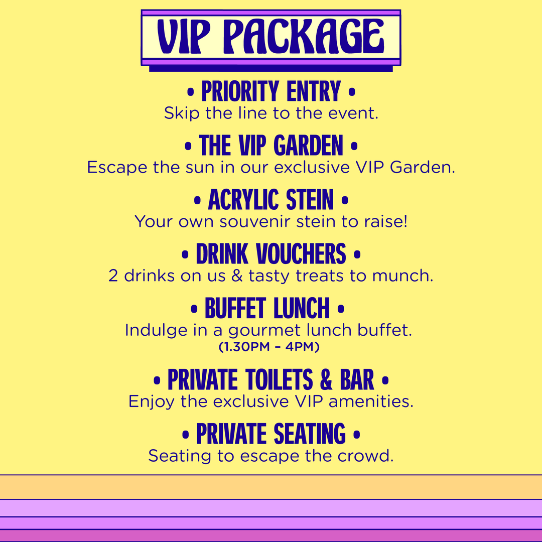 Oktoberfest in the Gardens • Melbourne • VIP