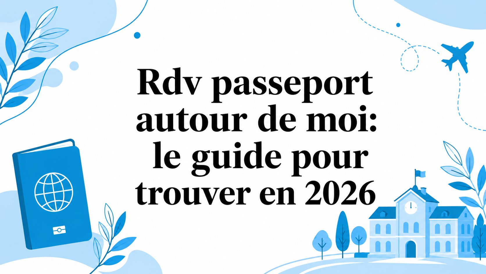 Rdv passeport autour de moi: le guide pour trouver en 2026