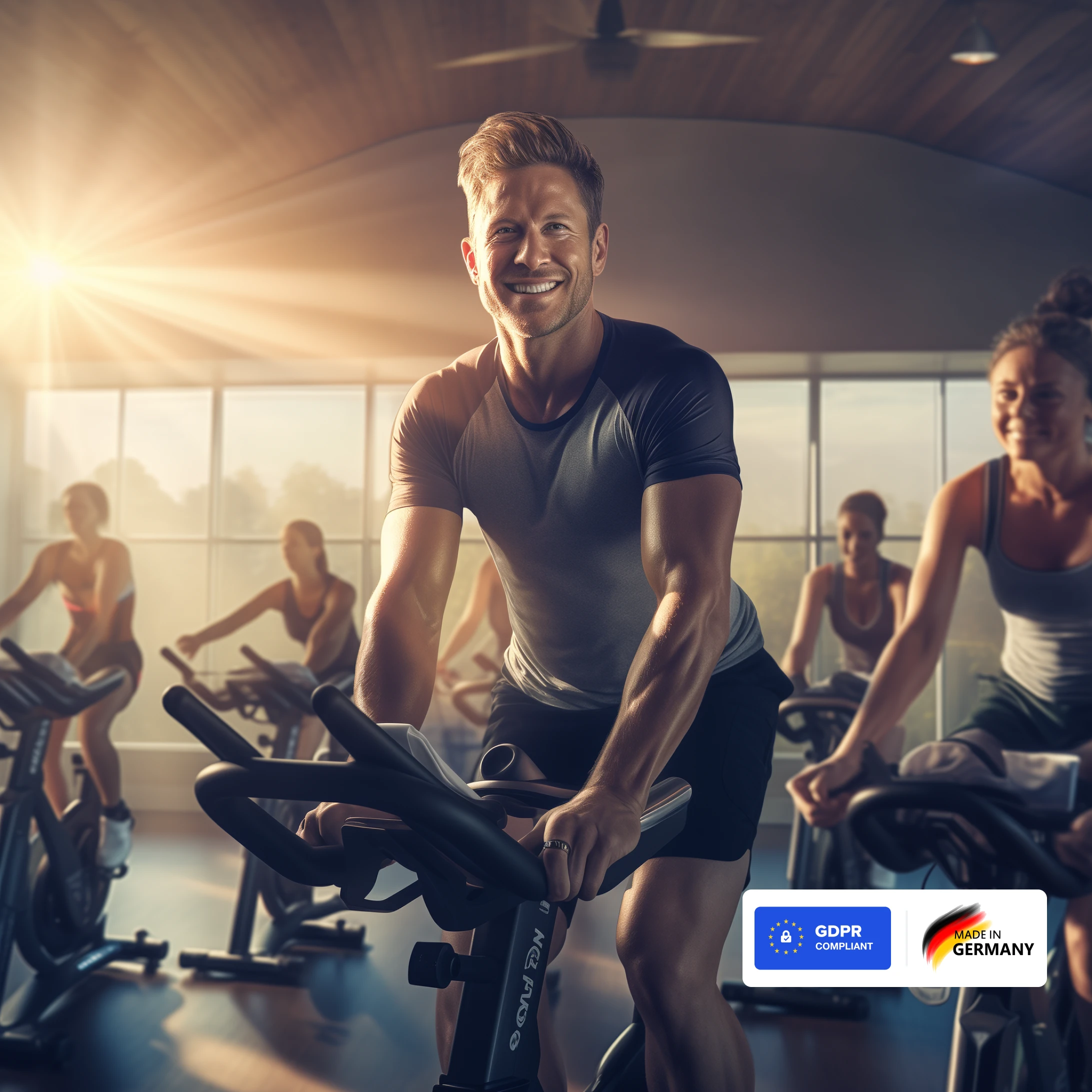 Online scheduling for fitness classes and gyms