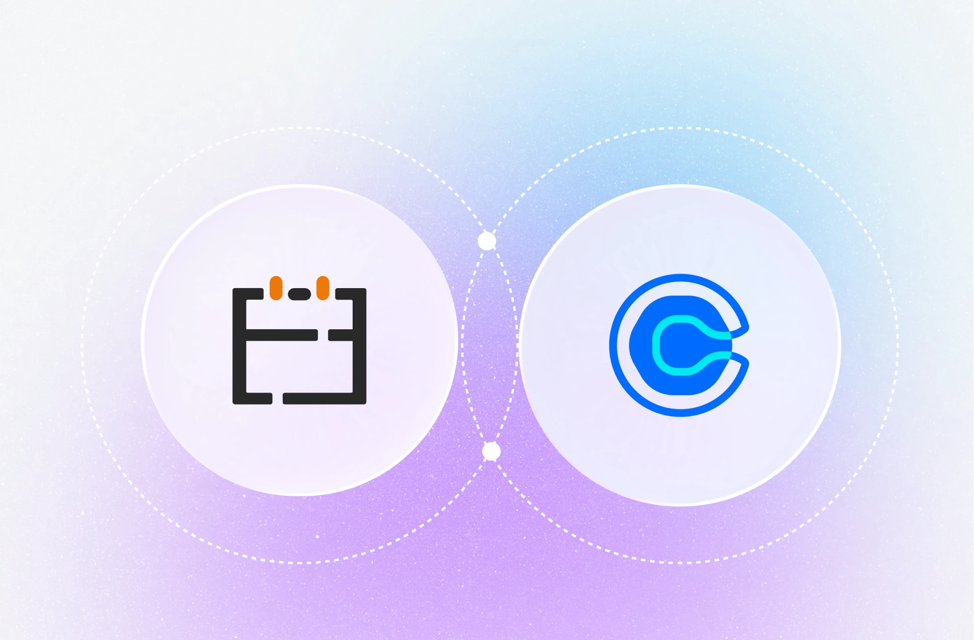Zeeg logo and Calendly logo