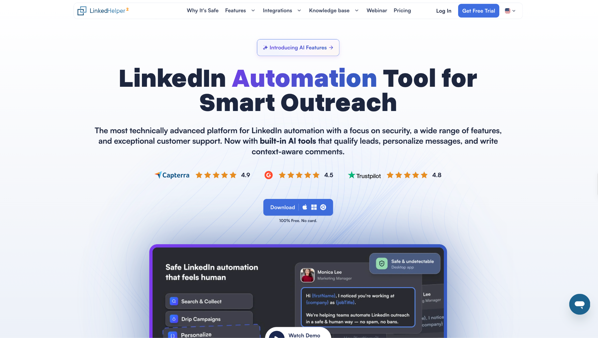Linked Helper is a LinkedIn automation tool. 