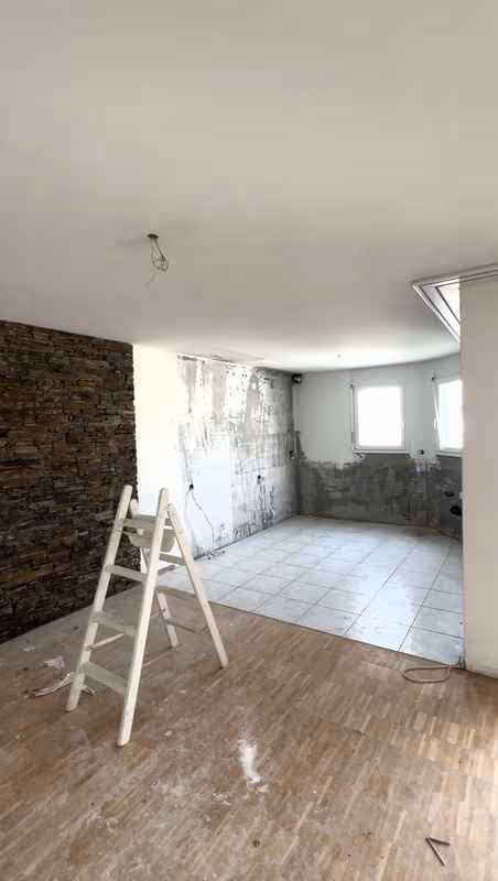 Gipserarbeiten Wohnzimmer
