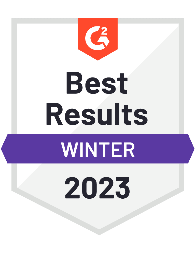 Pulley awarded Best Results by G2 for winter 2023