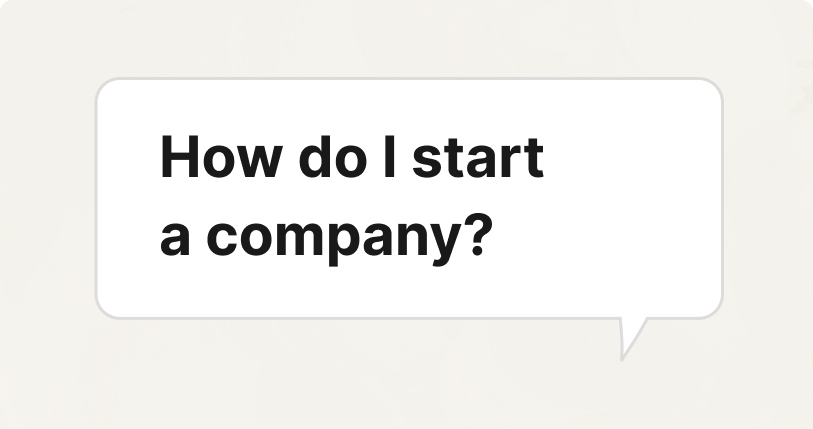How to start a company in 4 days