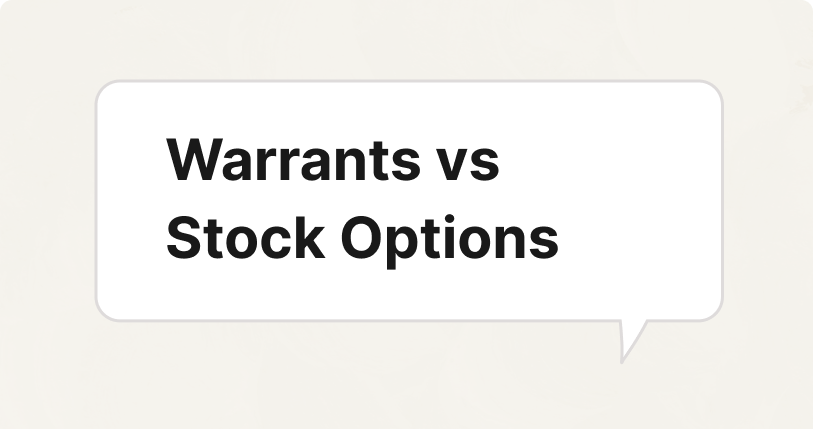Stock Warrants vs. Stock Options: What’s the Difference?