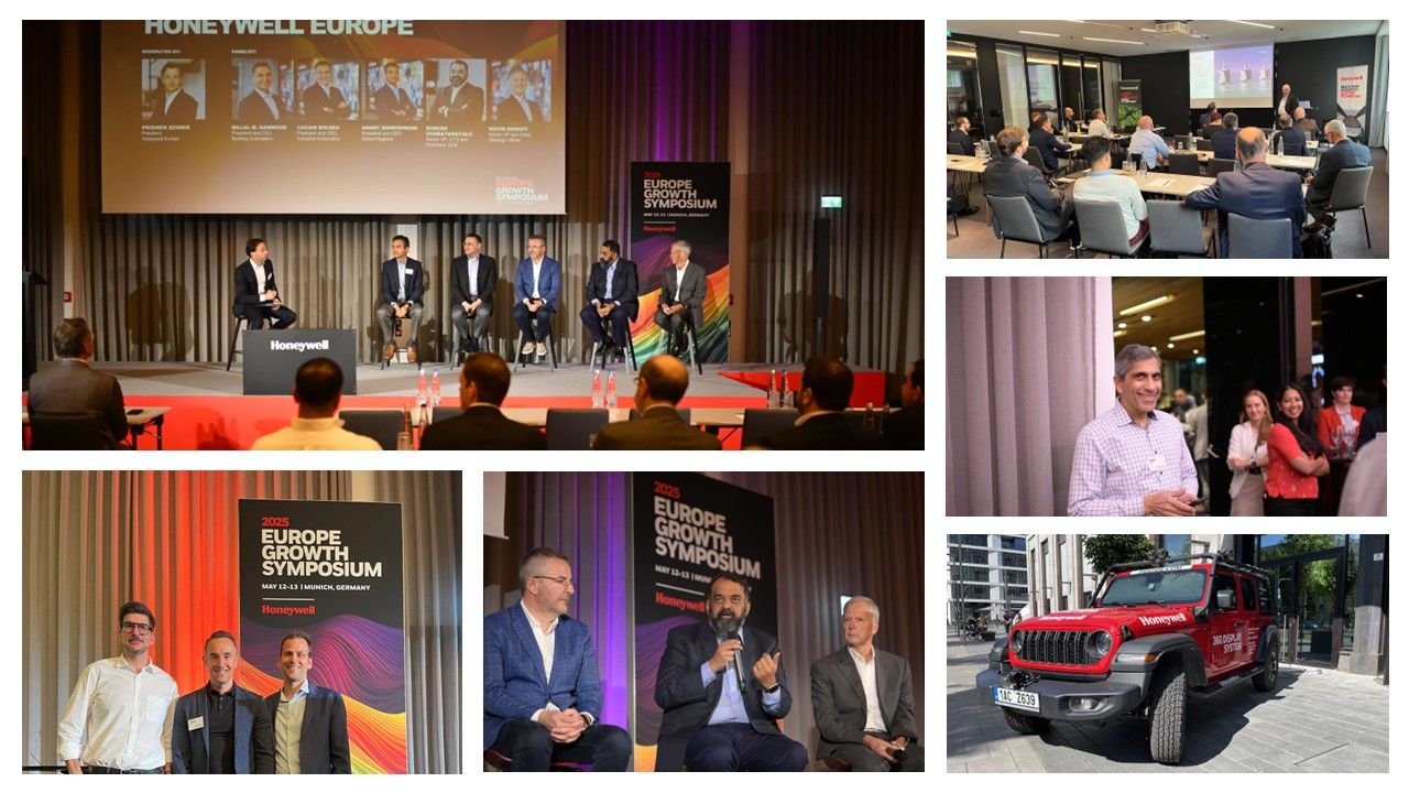 Honeywell Growth Symposium (credits to Tomas Szaszi)