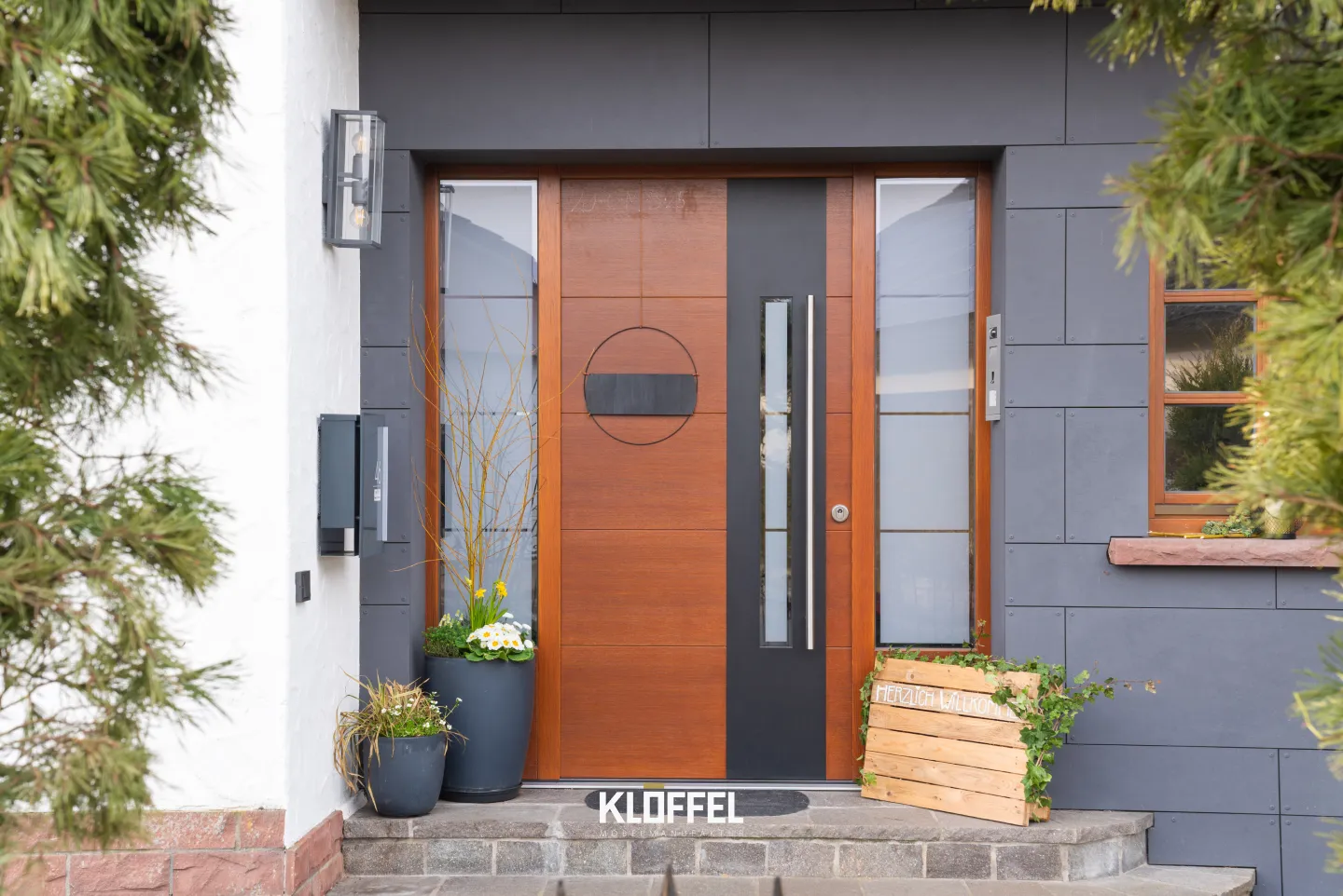 Haustüre, modern, Schreinerei, Klöffel, Thundorf