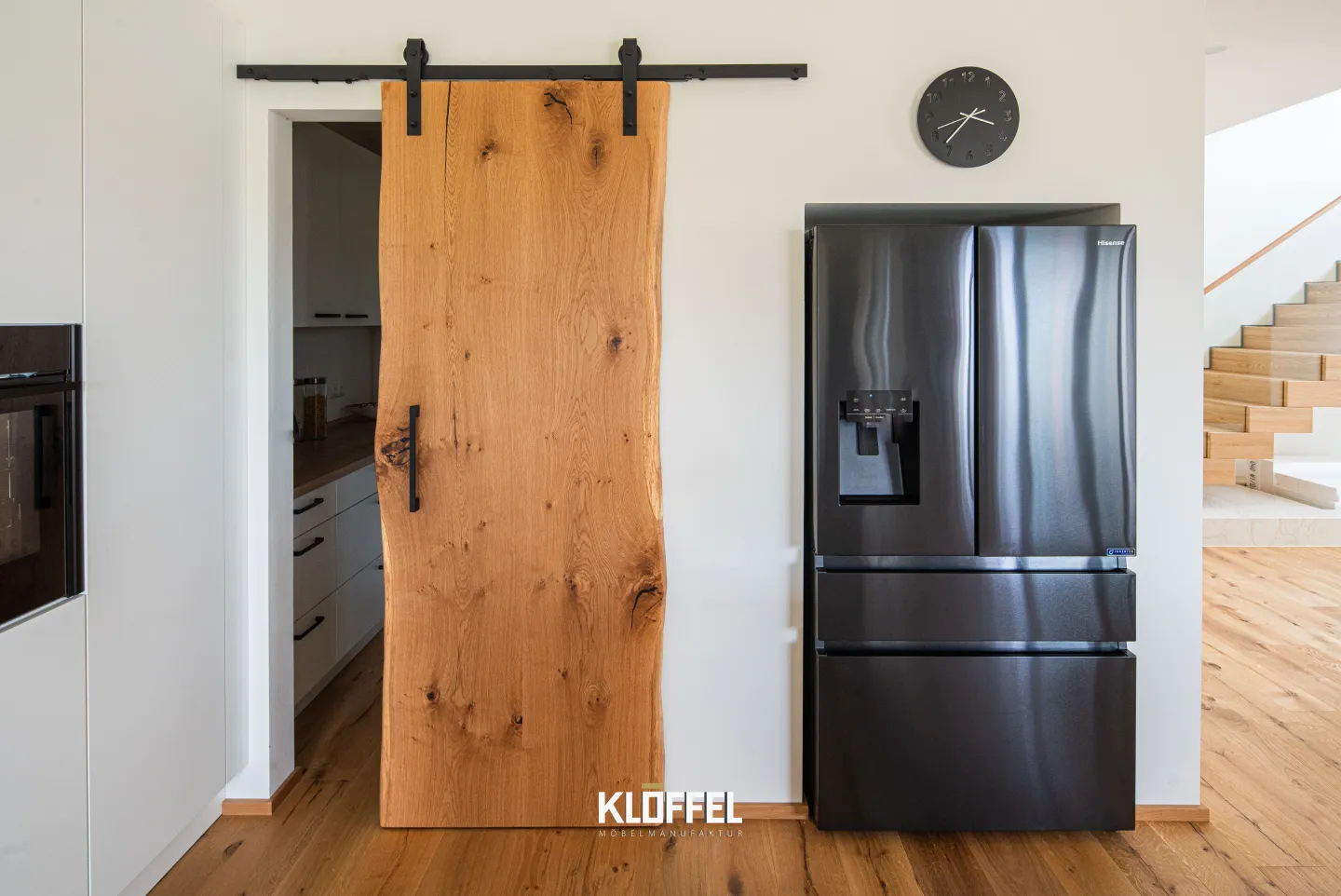 Eiche Schiebetür Rustikal Schreinerei Klöffel Thundorf