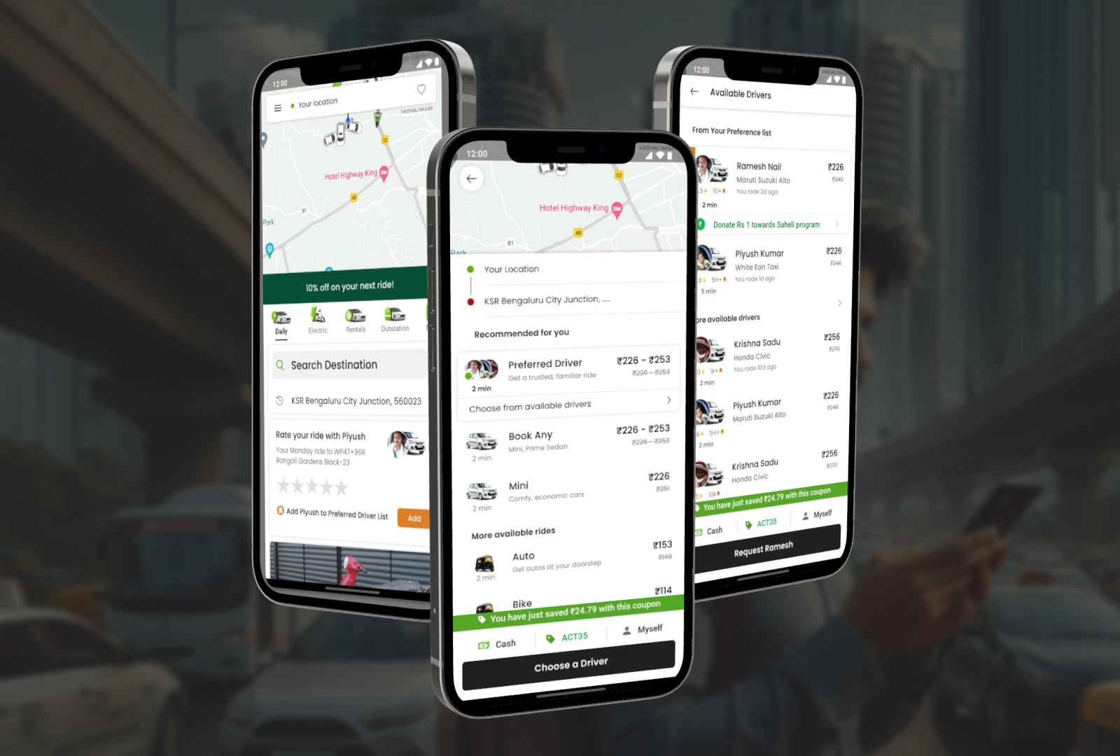 reducing cancellations in cab booking