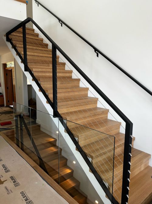 Interior Cable Railing Installation