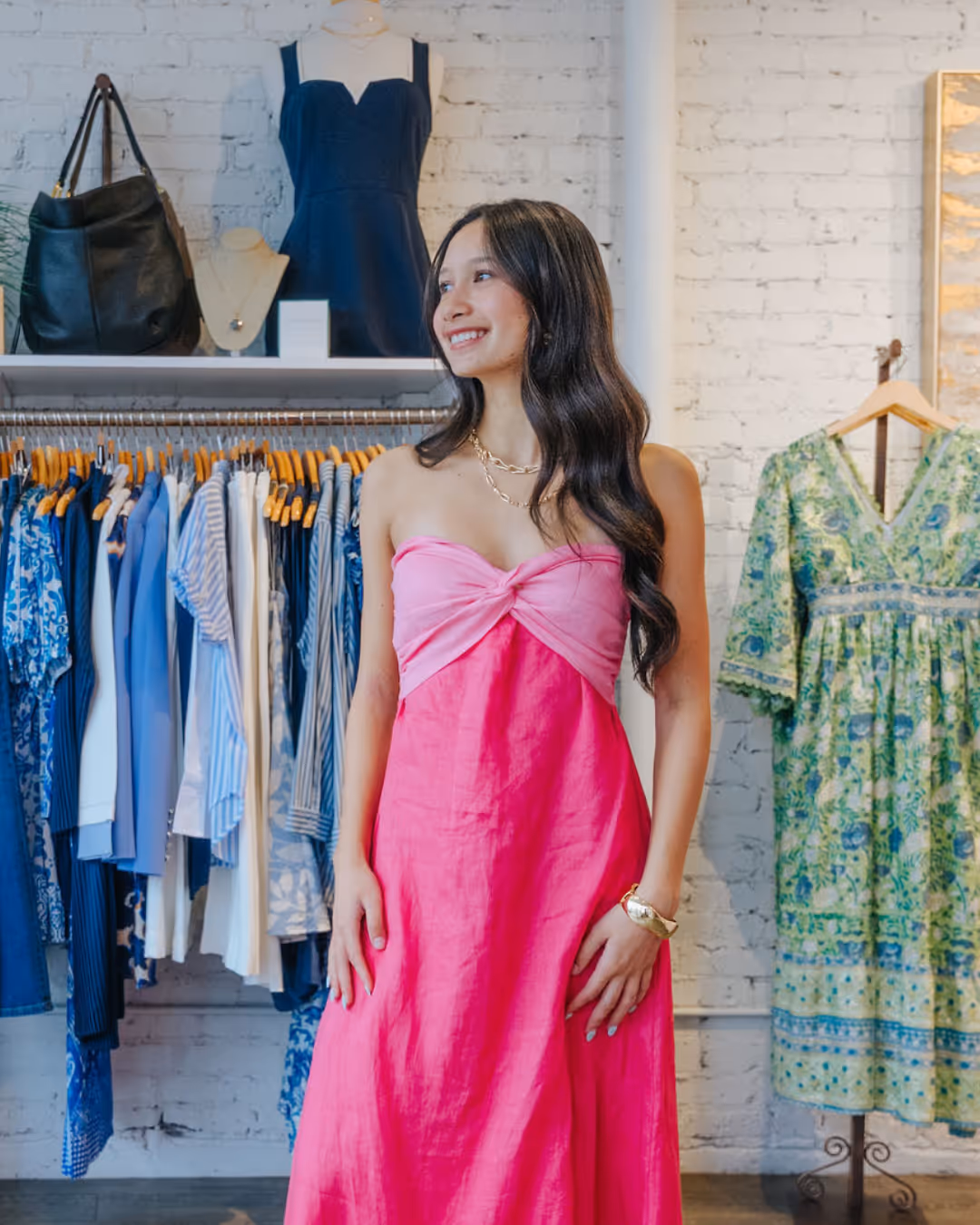 Women-owned Copper Penny boutique partnering with bridal dresses in Greenville SC at Ava Laurénne Bride